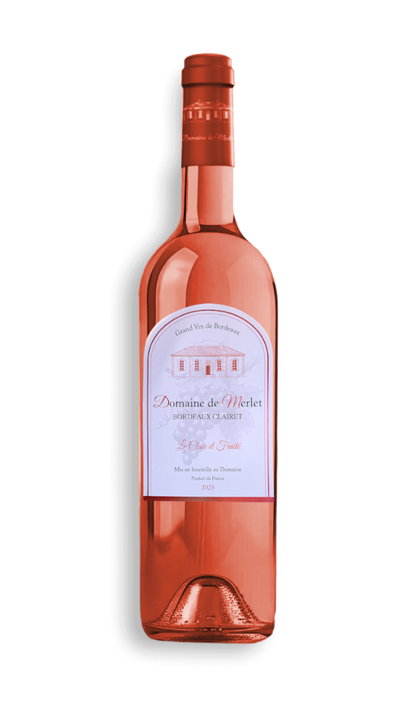 Domaine de Merlet - Appellation Bordeaux clairet contrôlée -